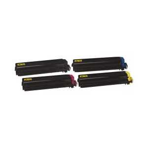 Compatible Kyocera Mita TK-512K, TK-512C, TK-512M, TK-512Y toner cartridges, 4 pack