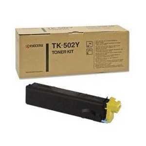 Original Kyocera Mita TK-502Y Yellow toner cartridge - 8,000 pages