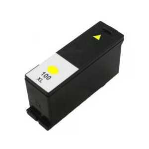 Compatible Lexmark 100XL Yellow ink cartridge, 14N1095 - High Yield