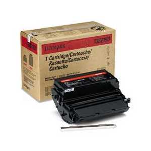 Original Lexmark 1382150 Black toner cartridge, High Yield, 14000 pages