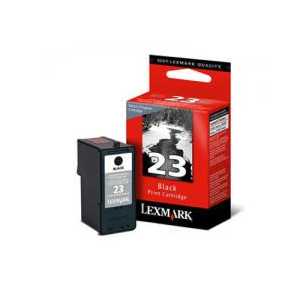 Original Lexmark #23 Black ink cartridge, 18C1523