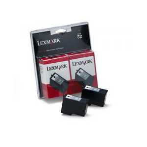 Original Lexmark 32 ink cartridges, 18C0533 - 2 pack