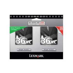 Original Lexmark 36XL ink cartridges, 18C2230 - High Yield - 2 pack