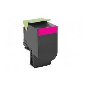 Remanufactured Lexmark 80C1SM0 Magenta toner cartridge, 2000 pages