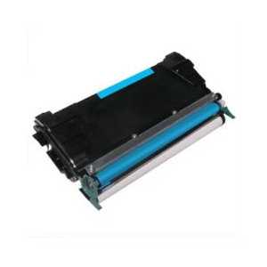 Remanufactured Lexmark C5222CS Cyan toner cartridge, 3000 pages