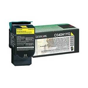 Original Lexmark C540H1YG Yellow toner cartridge, High Yield, 2000 pages