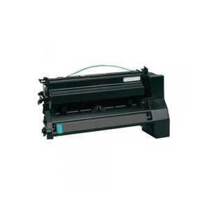 Remanufactured Lexmark C780H2CG Cyan toner cartridge, High Yield, 10000 pages