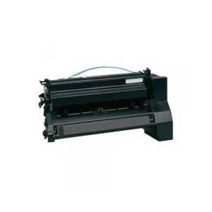 Remanufactured Lexmark C780H2KG Black toner cartridge, High Yield, 10000 pages