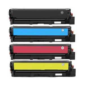 Remanufactured Lexmark 20N10K0, 20N10C0, 20N10M0, 20N10Y0 toner cartridges - 4 pack