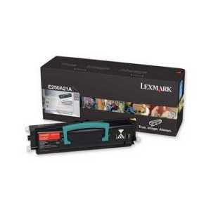 Original Lexmark E250A21A Black toner cartridge, 3500 pages