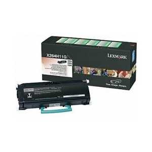 Original Lexmark X264H11G Black toner cartridge, High Yield, 9000 pages