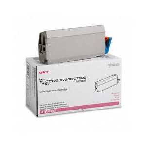 Original OKI 41963002 Magenta toner cartridge, 10000 pages