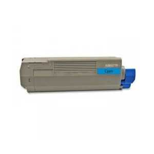 Compatible OKI 43865719 Cyan toner cartridge, 6000 pages