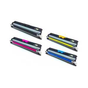 Compatible OKI 44250716, 44250715, 44250714, 44250713 toner cartridges, Type D1, 4 pack