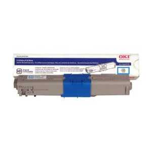 Original OKI 44469703 Cyan toner cartridge, Type C17, 3000 pages