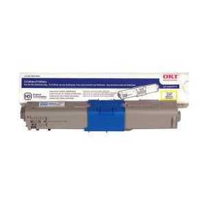 Original OKI 44469701 Yellow toner cartridge, Type C17, 3000 pages