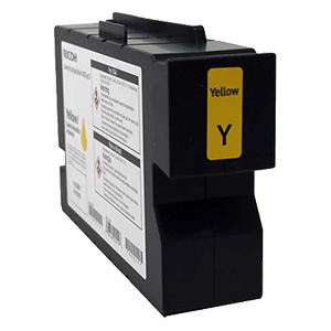 Original Ricoh Type G1 Yellow Garment ink cartridge for Ri 1000, Ri 1000X, Ri 2000 DTG Printer - 200ml - 342519