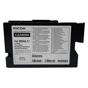 Original Ricoh Type G1 White 1 Cleaning cartridge for Ri 1000, Ri 2000 DTG Printer - 342526