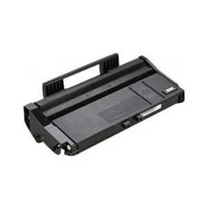 Compatible Ricoh 407165 Black toner cartridge, Type SP100LA, 1200 pages