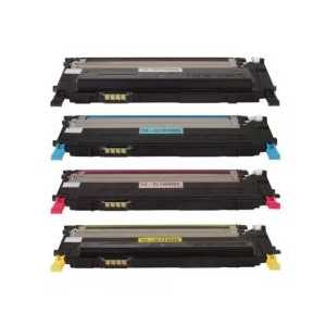 Compatible Samsung CLT-K409S, CLT-C409S, CLT-M409S, CLT-Y409S toner cartridges, 4 pack