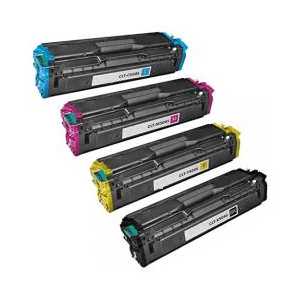 Compatible Samsung CLT-K504S, CLT-C504S, CLT-M504S, CLT-Y504S toner cartridges, 4 pack