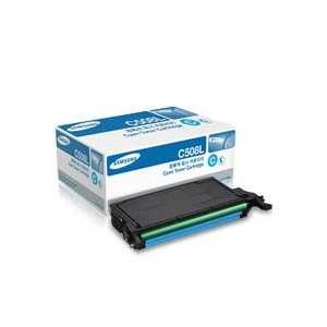 Original Samsung CLT-C508L Cyan toner cartridge, High Yield, 5000 pages