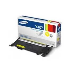 Original Samsung CLT-Y407S Yellow toner cartridge, 1000 pages