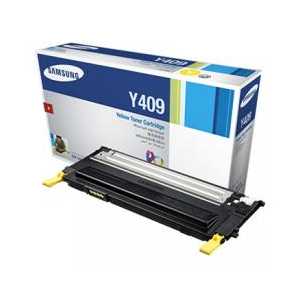 Original Samsung CLT-Y409S Yellow toner cartridge, 1000 pages