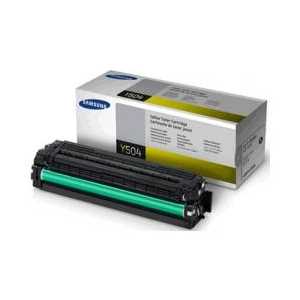 Original Samsung CLT-Y504S Yellow toner cartridge, 1800 pages