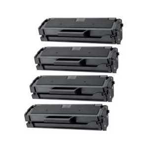 Compatible Samsung MLT-D101S toner cartridges, 4 pack