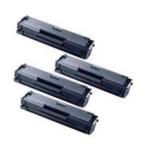 Compatible Samsung MLT-D111S toner cartridges, 4 pack