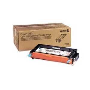 Original Xerox 106R01392 Cyan toner cartridge, High Capacity, 5900 pages